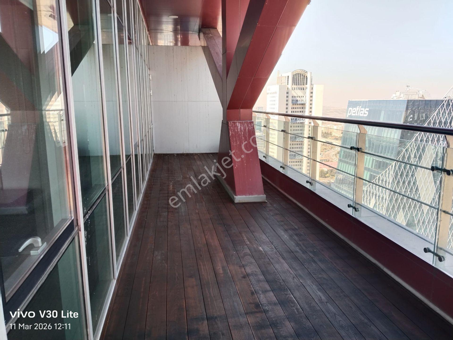 Eskişehir Yolu Platin Tower Da Armadaya Yakın Manzaralı 390 M2 7+1 Dubleks Kiralık Ofis Plaza Katı - Görsel 30