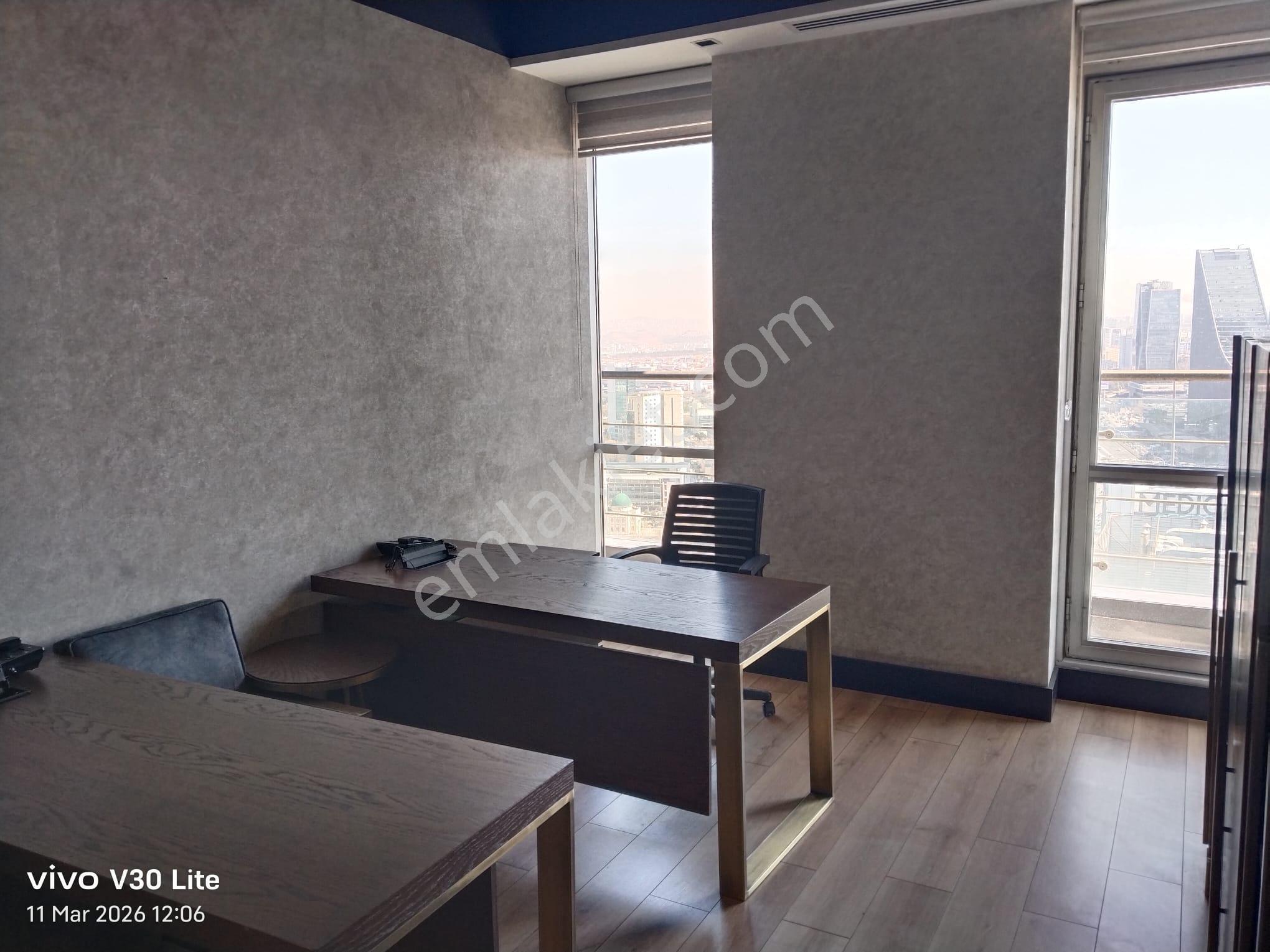 Eskişehir Yolu Platin Tower Da Armadaya Yakın Manzaralı 390 M2 7+1 Dubleks Kiralık Ofis Plaza Katı - Görsel 12