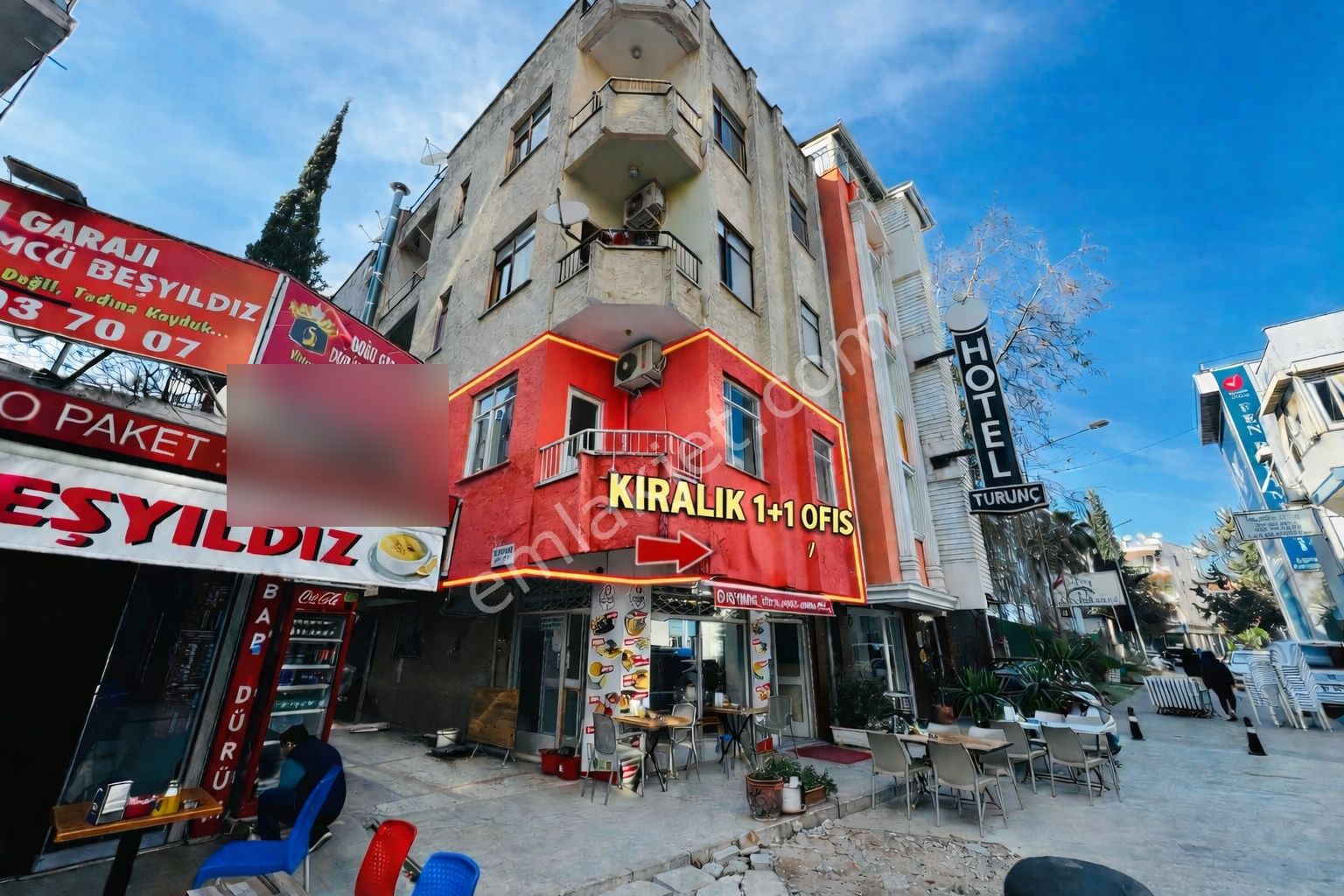 Ali Çetinkaya Cad. Şehir Tiyatroları Karşısı Kiralık 1+1 Ofis