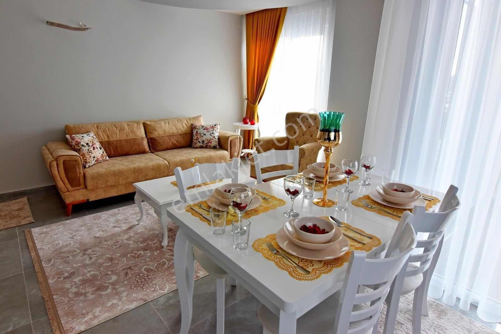 Mahmutlar Kiralık 1+1 Eşyalı Havuzlu Daire - Görsel 6