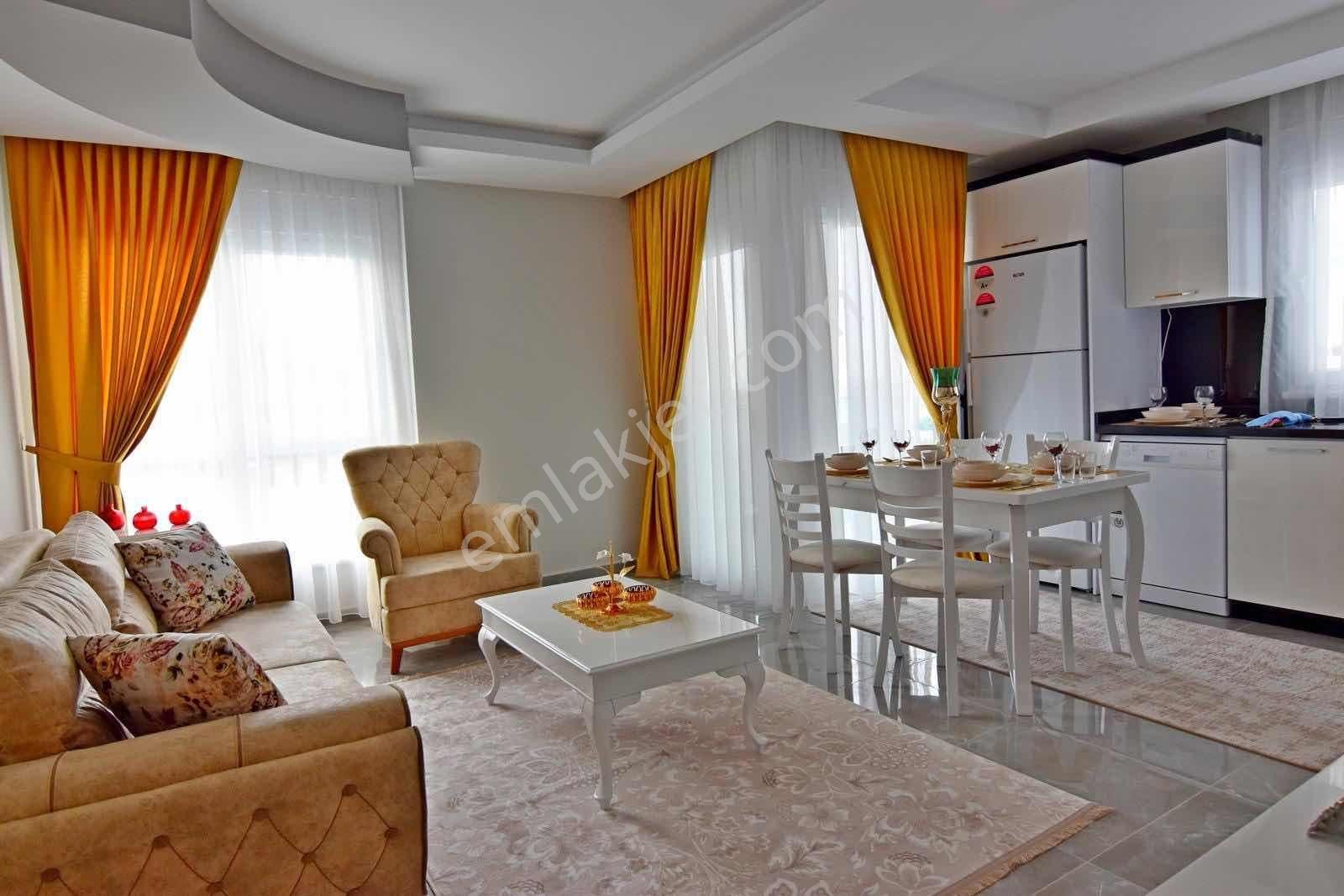 Mahmutlar Kiralık 1+1 Eşyalı Havuzlu Daire