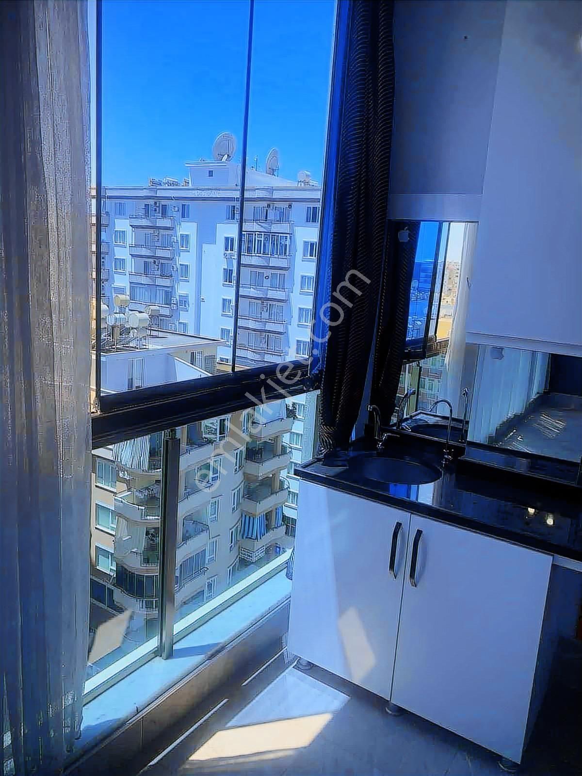 Mahmutlar Merkezi Konum 1+1 Eşyalı Kiralık Daire - Görsel 15