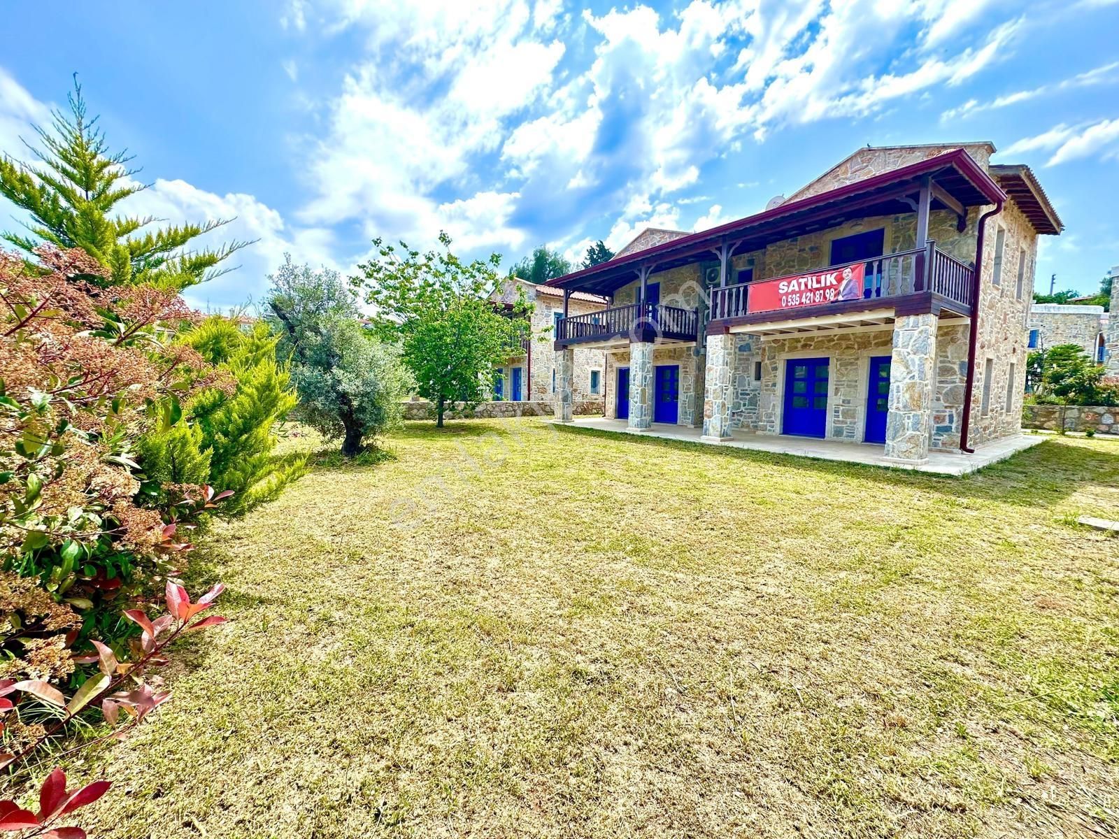 Eski Datça'da 505 M2 Arsa Paylı Tam Müstakil 3+1 Taş Villalar - Görsel 14