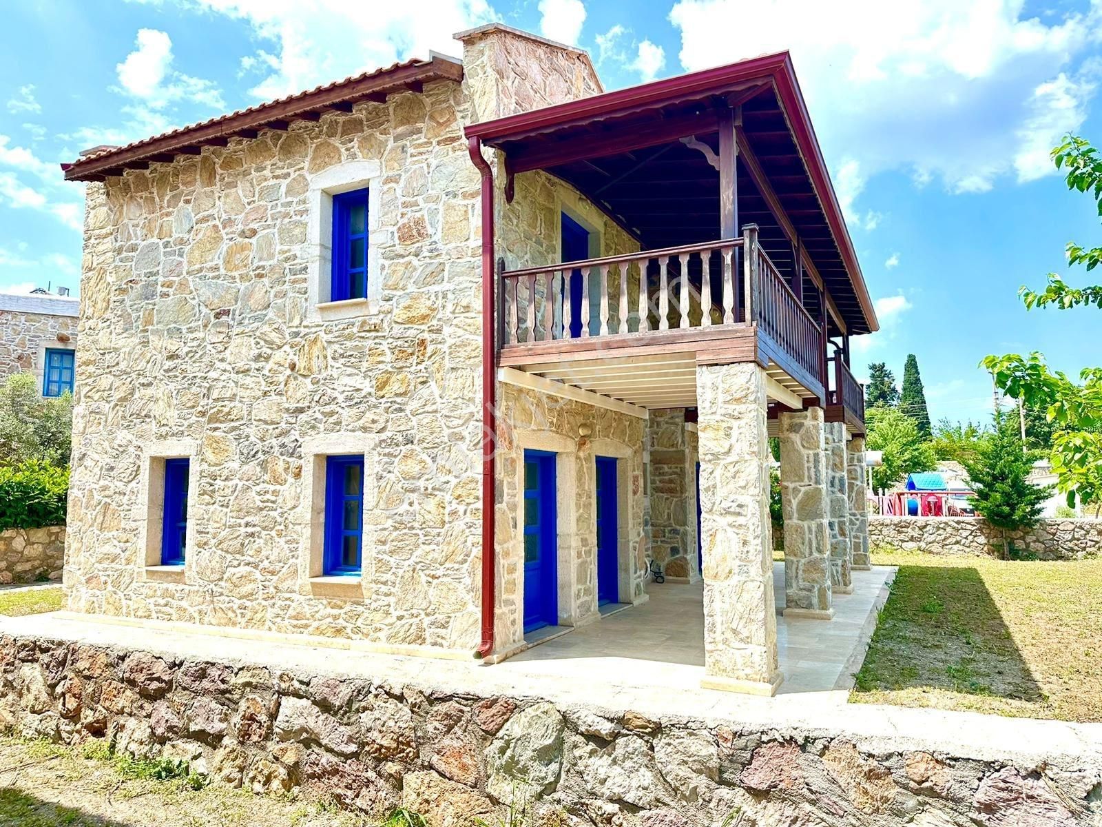 Eski Datça'da 505 M2 Arsa Paylı Tam Müstakil 3+1 Taş Villalar - Görsel 34