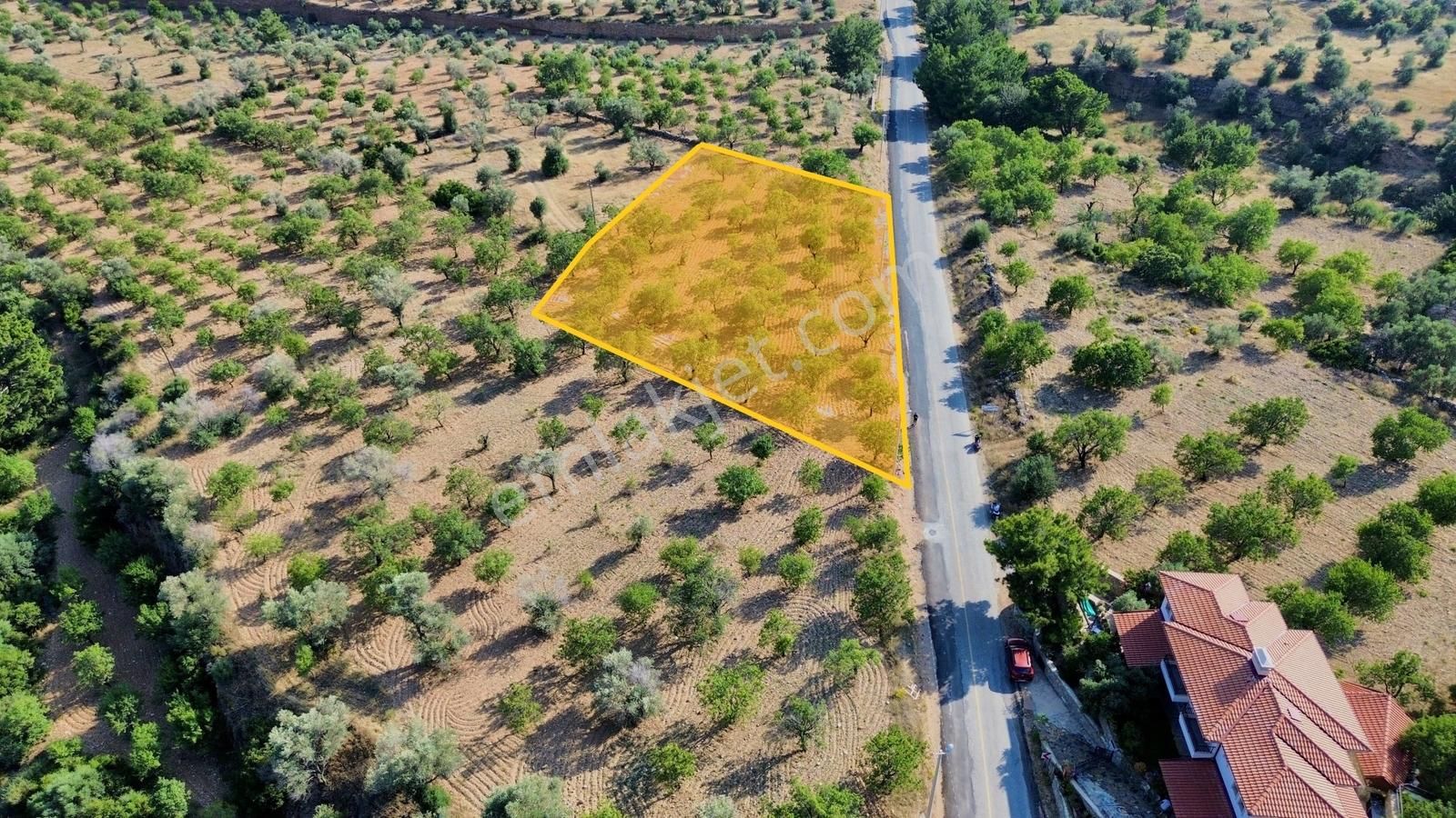 Satılık Datça Yaka'da Yatırımlık Yola Cepheli Arazi Plan İçinde - Görsel 9