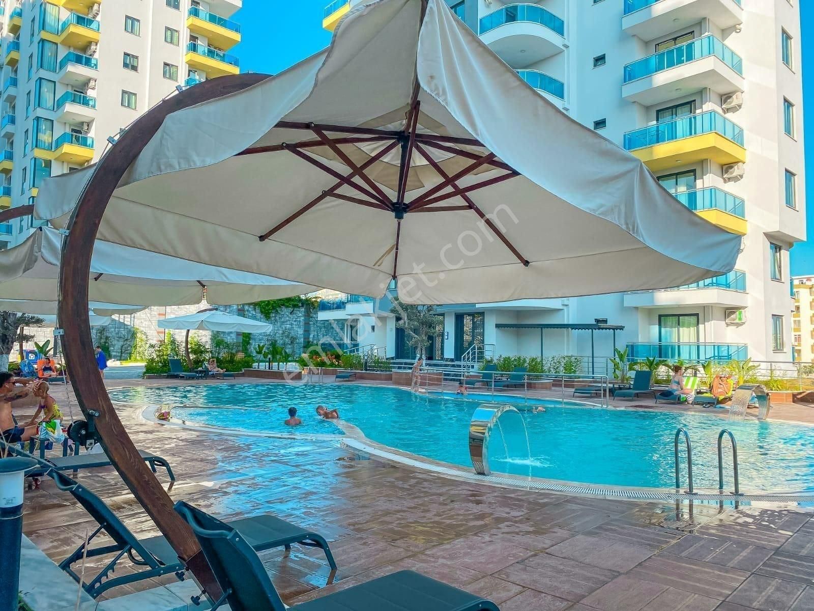 Alanya/mahmutlar Lüks Sitede Eşyasız 1+1 Satılık Daire - Görsel 10