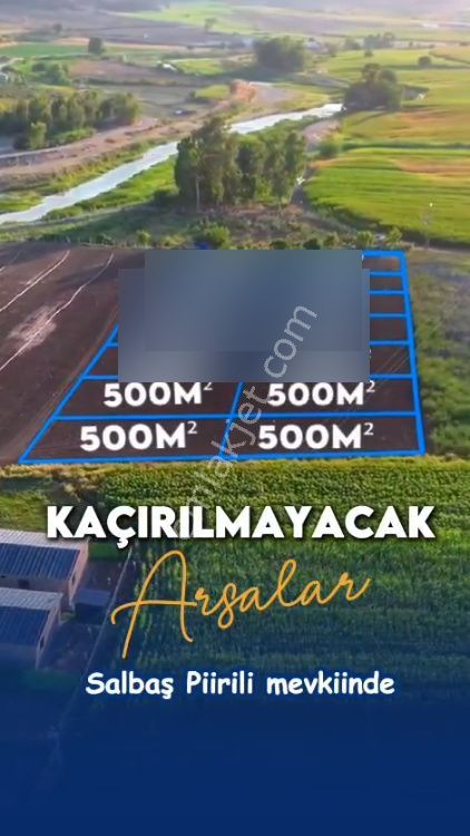 *çukurova *salbaş *pirili *mevkinde Satılık 500er M2** Hobi Bahçe*leri.video Bak - Görsel 2
