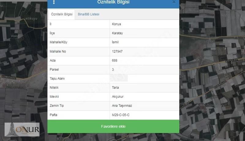 Onur Emlaktan İsmil De 141.298 M2 Müstakil Tapu Satılık Tarla - Görsel 11