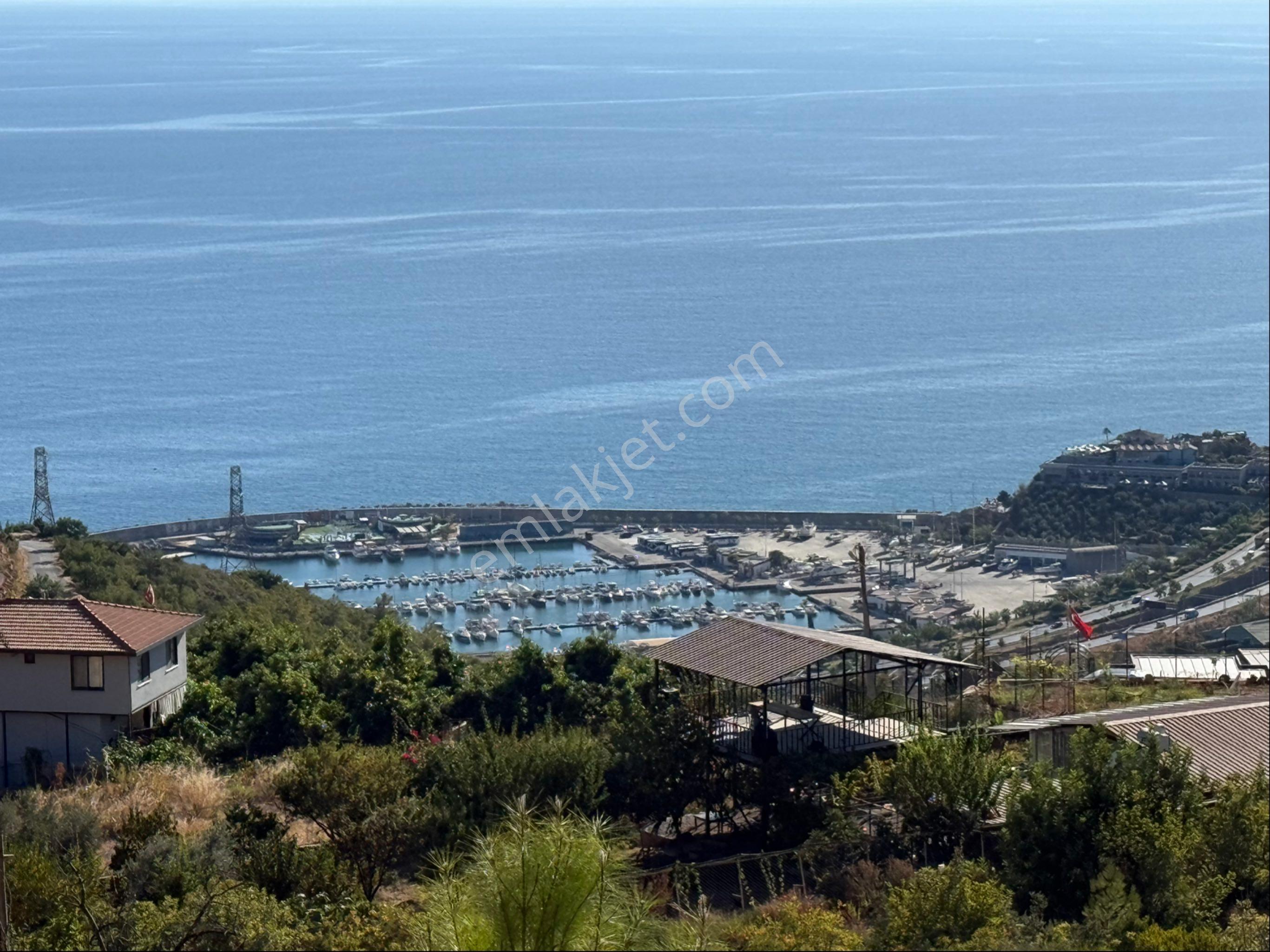 Alanya Merkezde Mustakil Havuzlu Villa Deniz Manzaralı Mangal Var - Görsel 11