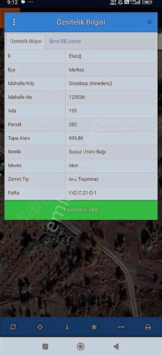 Gözebaşı Köyünde Satılık Küçük Bağ - Görsel 2