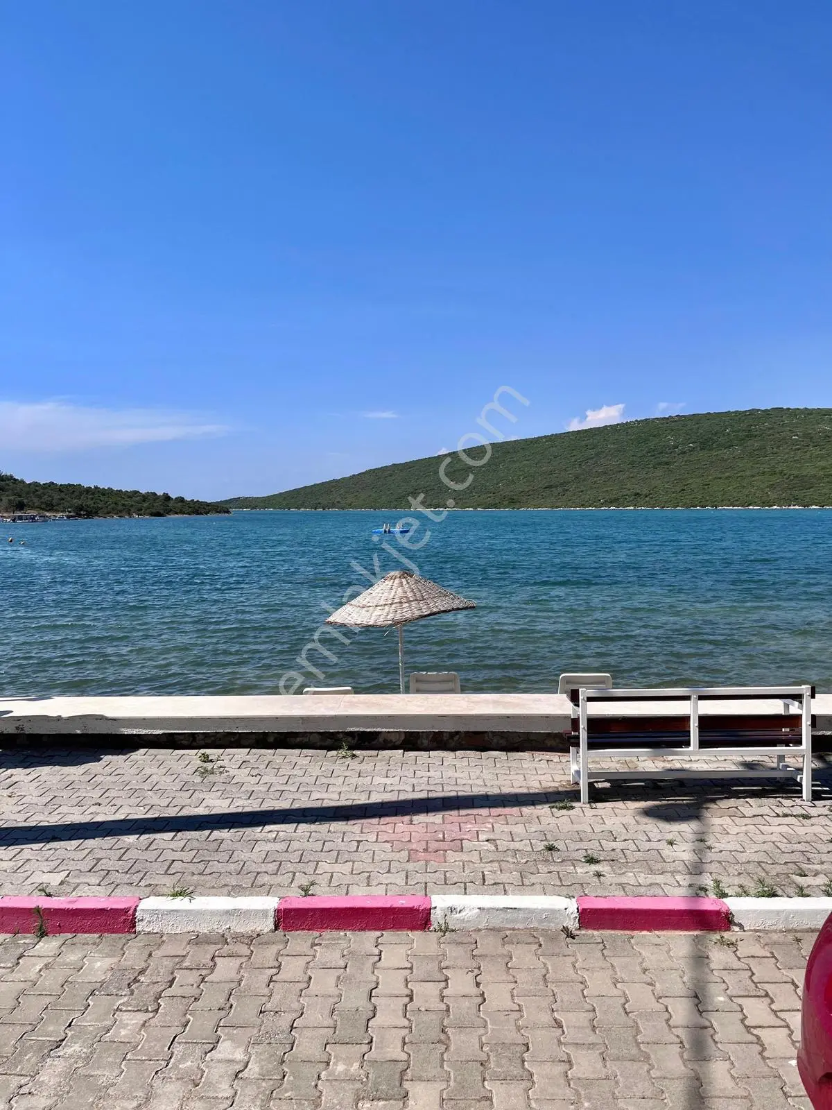 Urla Özbek Eğriliman'da Site İçi Deniz İle İçiçe Tadilatlı Daire - Görsel 5
