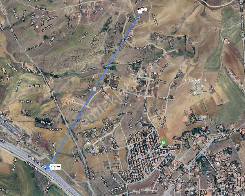 Elmadağ'da 481 M2 Müstakil Tapulu Satılık Villa Arsası - Görsel 13