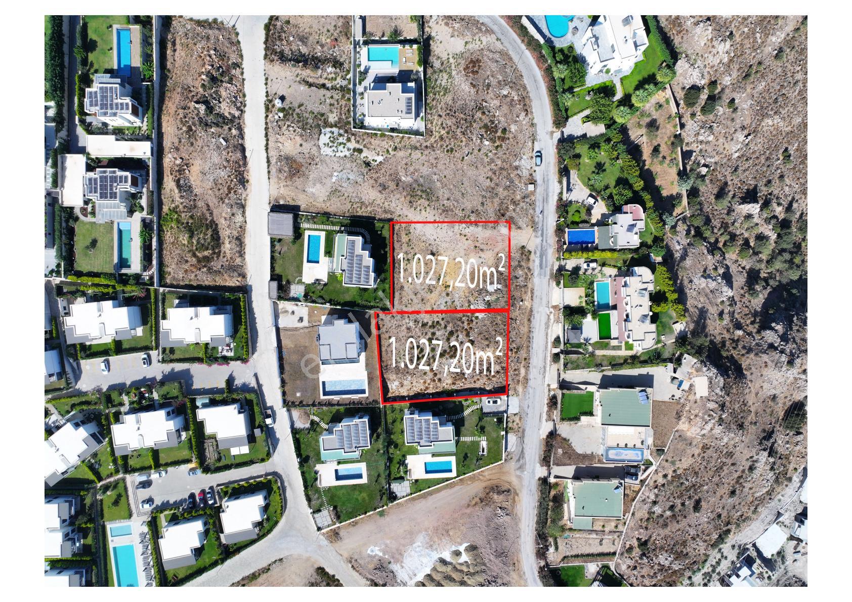 Bodrum Bağla'da Ruhsatlı Projeli Satılık 2.174m² Arsa - Görsel 2