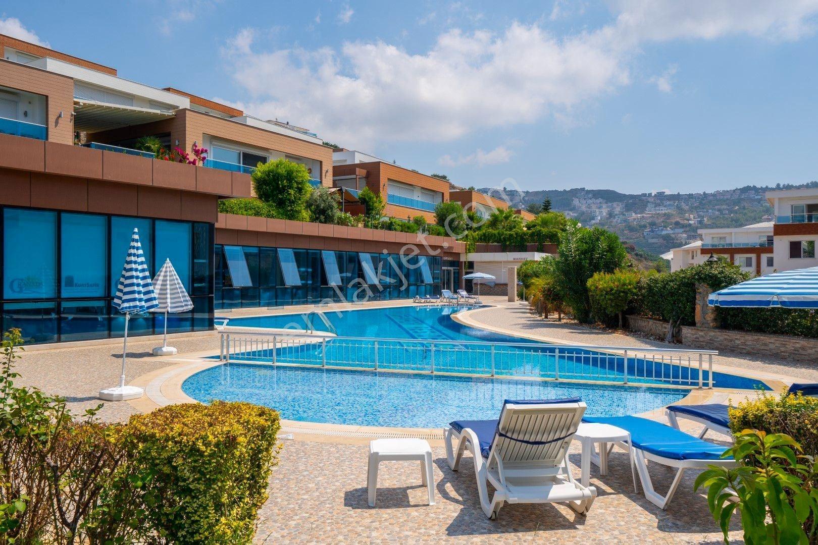Alanya Kargıcak Deniz Manzaralı 3+1 Satılık Bahçe Dubleks Daire - Görsel 2