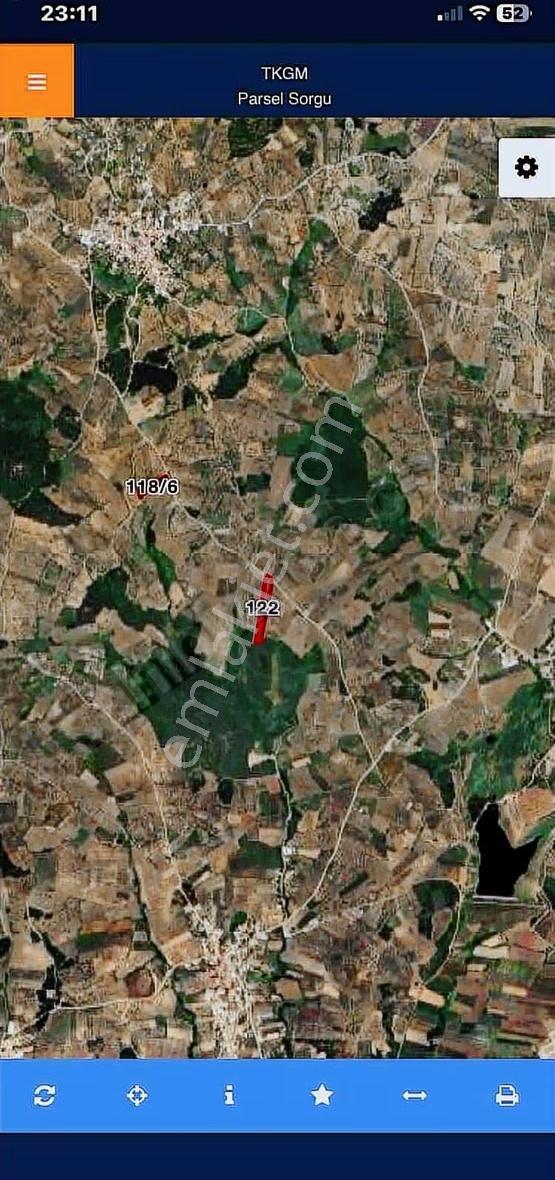 Dedeköyde Asfalt Yola Cephe Yatırmlık Zeytinlik - Görsel 6