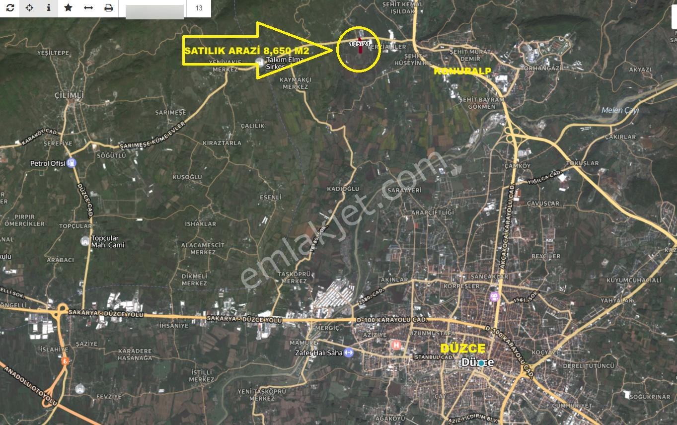 Aynalıda Cadde Üstü 8.648 M2 %40 Depo İmarlı Arsa - Görsel 5