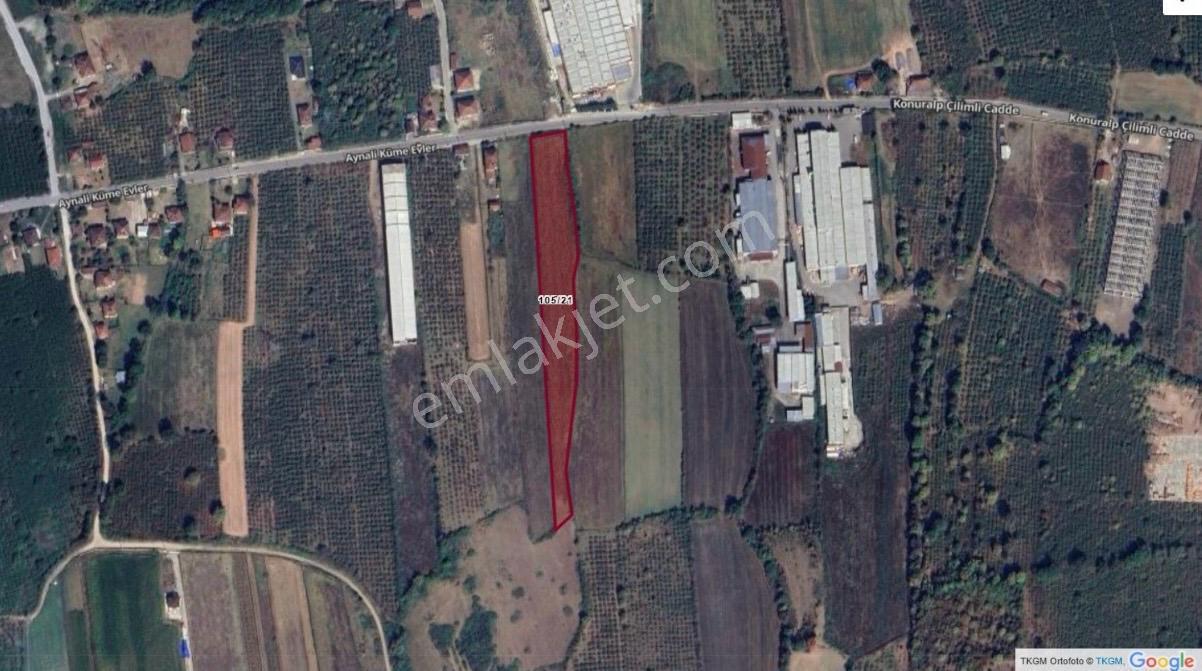 Aynalıda Cadde Üstü 8.648 M2 %40 Depo İmarlı Arsa - Görsel 12