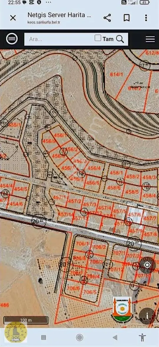 Realite Tapudan Dağeteğinde Kupon Arsa