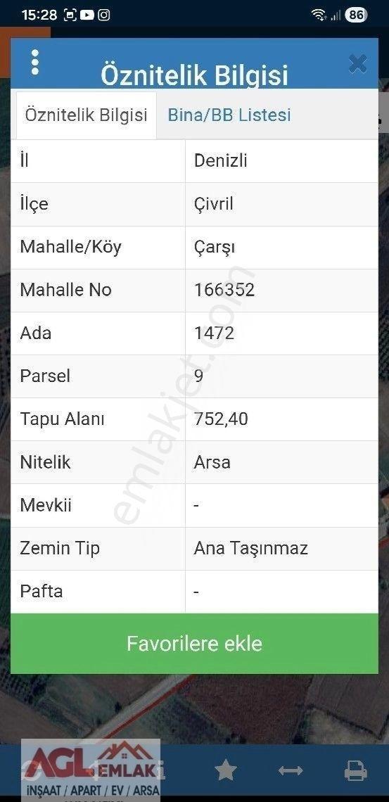 Çivril Çarşı Mah.çok Uyguna Yatırımlık Arsa - Görsel 2