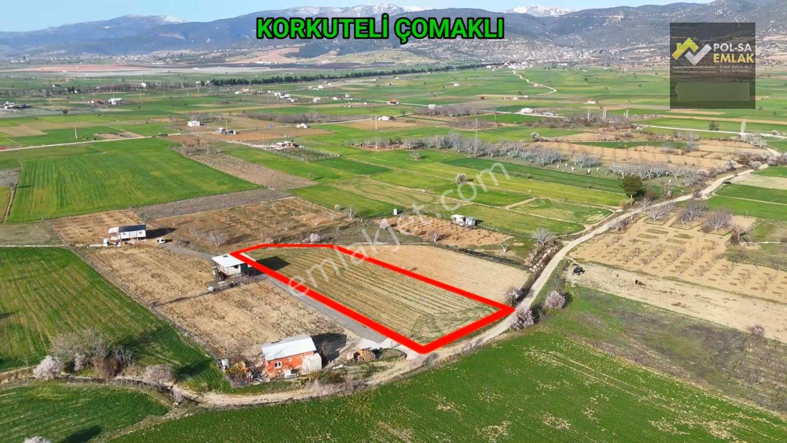 Korkuteli Çomaklı Da Satılık 2.333m2 Tarla Arazi Yol Var - Görsel 11