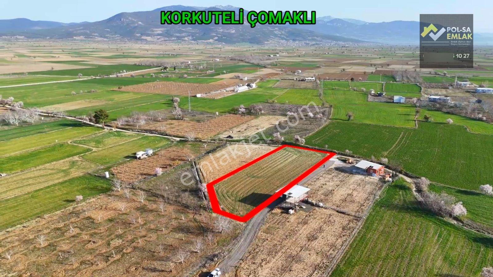Korkuteli Çomaklı Da Satılık 2.333m2 Tarla Arazi Yol Var - Görsel 16