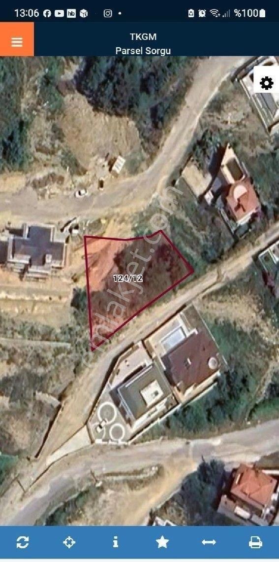 Karğıcak 124/12 Deniz, Kale, Alanya Manzaralı 900 M2 İmarlı Arsa - Görsel 4