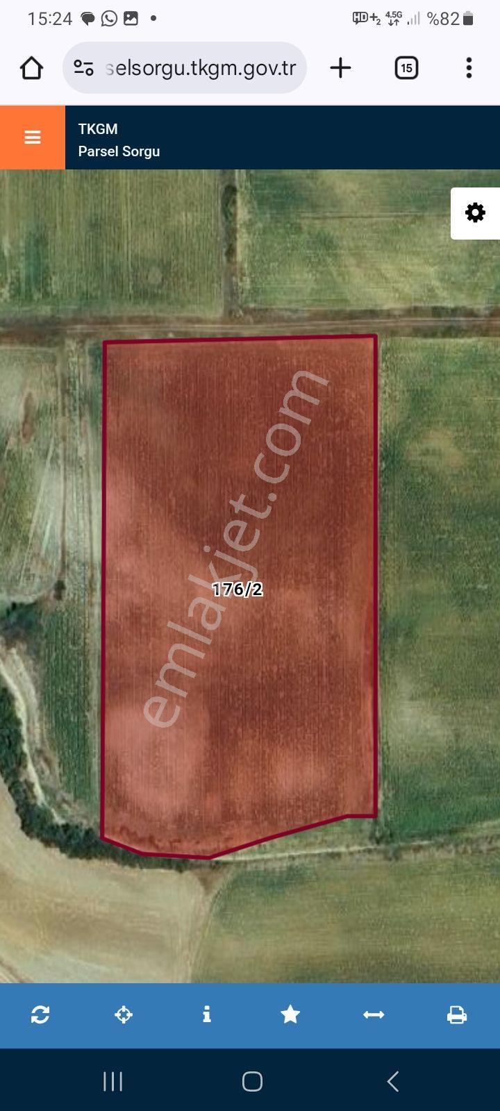 Şabanmera Köyünde Kadastro Yolu Olan,tek Parsel 16.482 M²tarla
