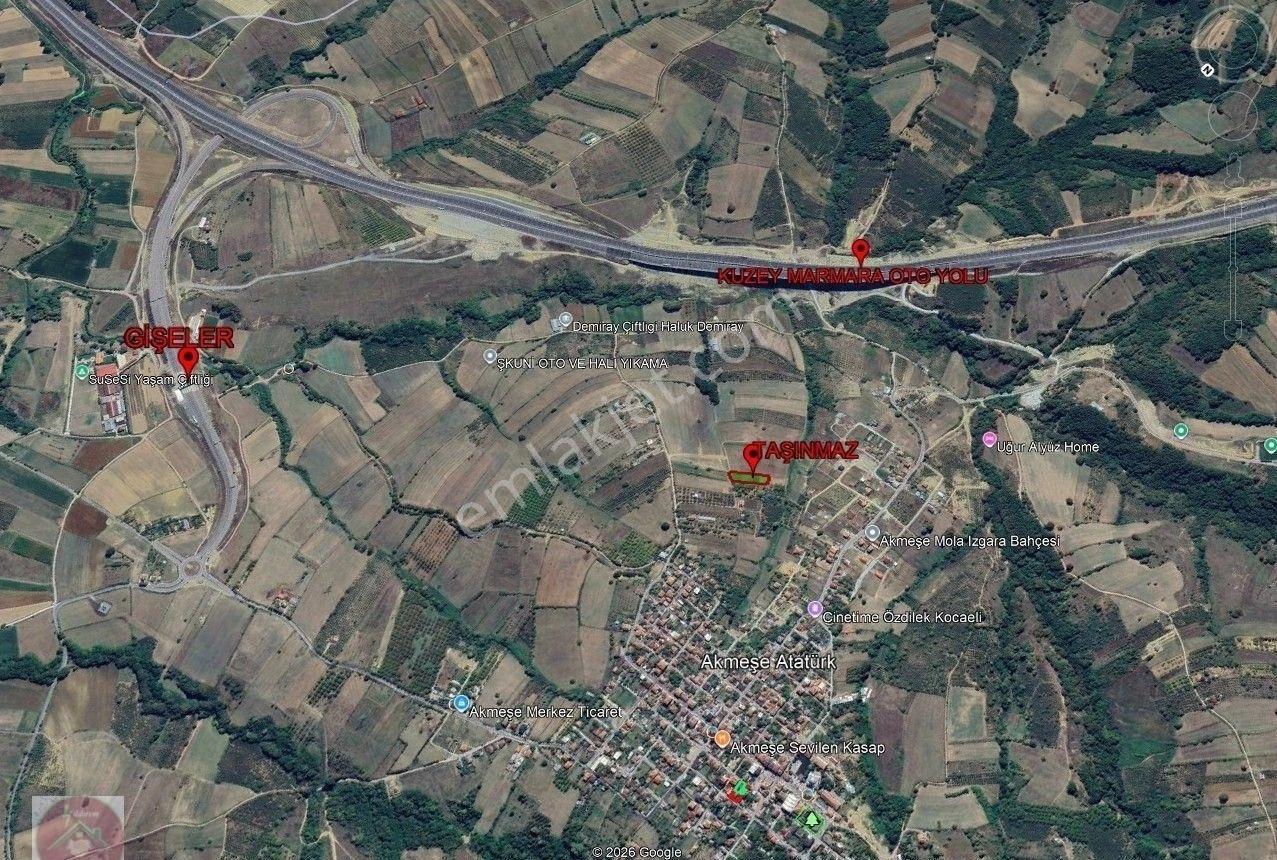 Akmeşede 1096m2 İmarlı Arsa (yol Su Elektrik Doğalgaz Mevcut ) - Görsel 17