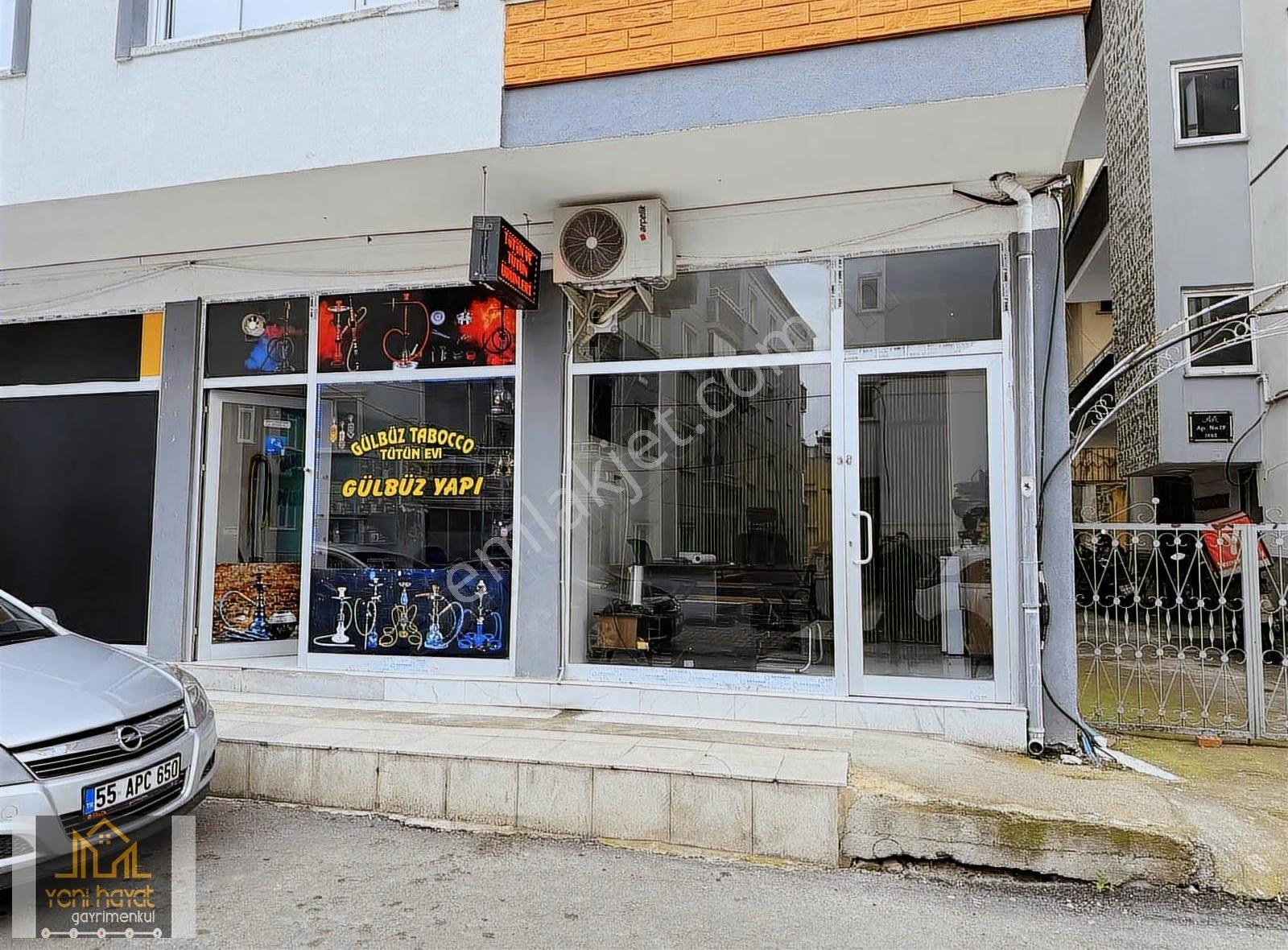 Canik Karşıyakada Satılık 2 Adet Dükkan Yatırımlık