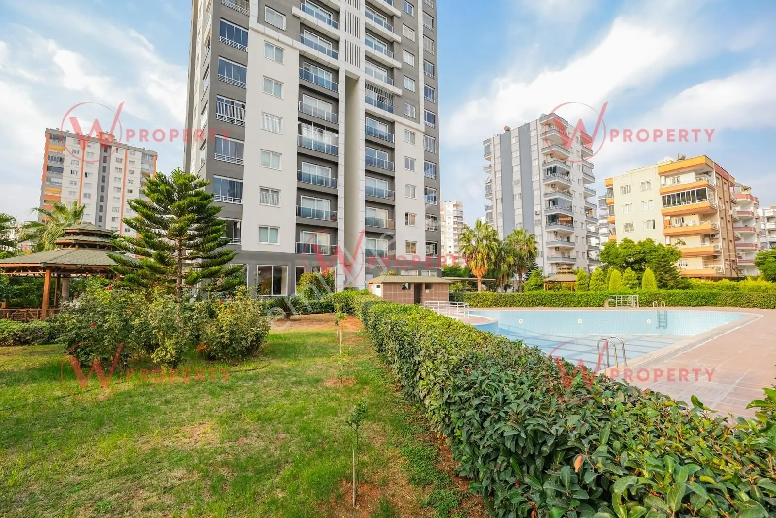 W Property'den Merkez Mah.'de Kış Bahçeli Kiralık 5+1