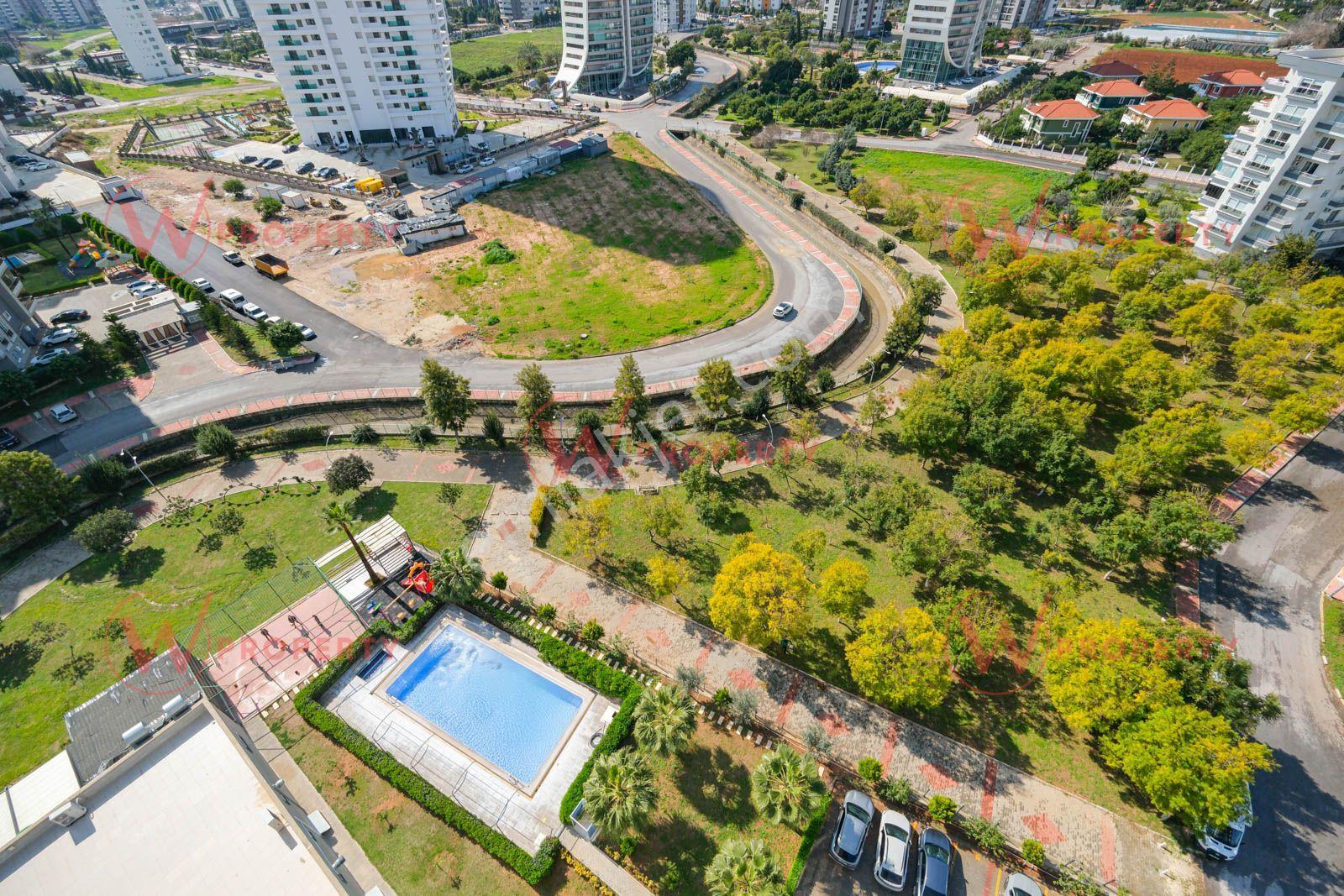 W Property Fuatmorel'de Deniz Manzaralı Havuzlu 4+1 - Görsel 25