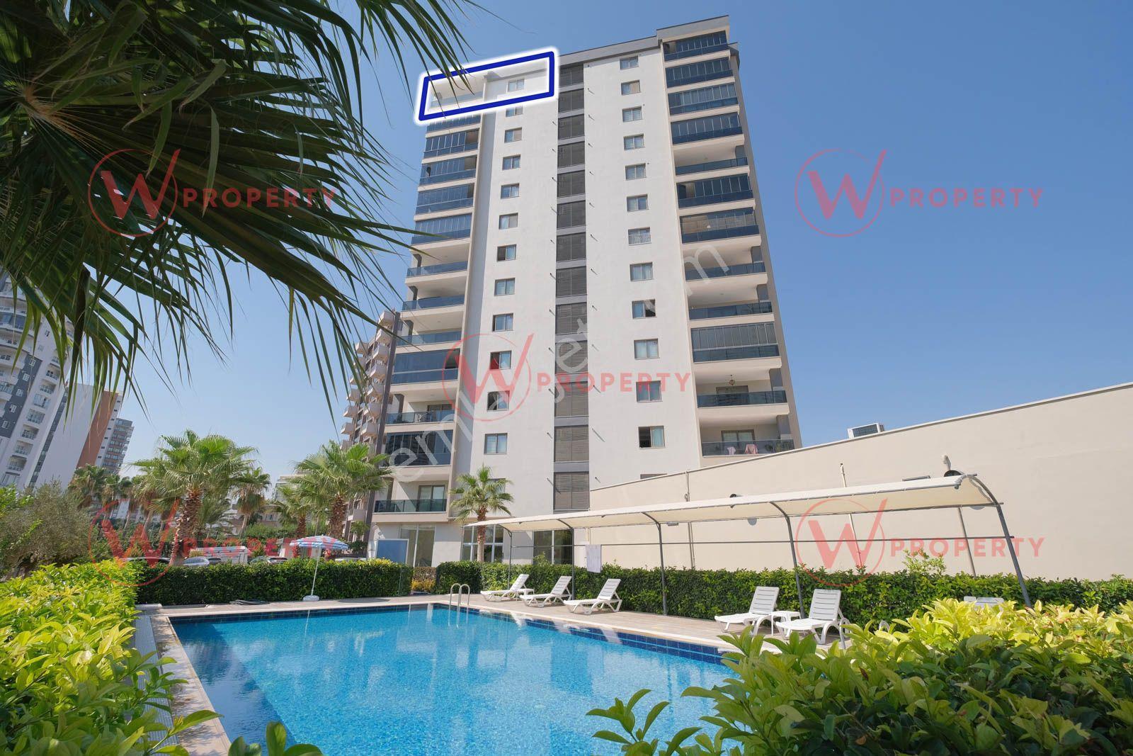 W Property Fuatmorel'de Deniz Manzaralı Havuzlu 4+1 - Görsel 35