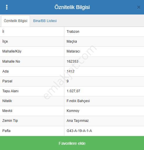 Trabzon Maçka'da Projesi Onaylı Satılık Arsa - Görsel 25