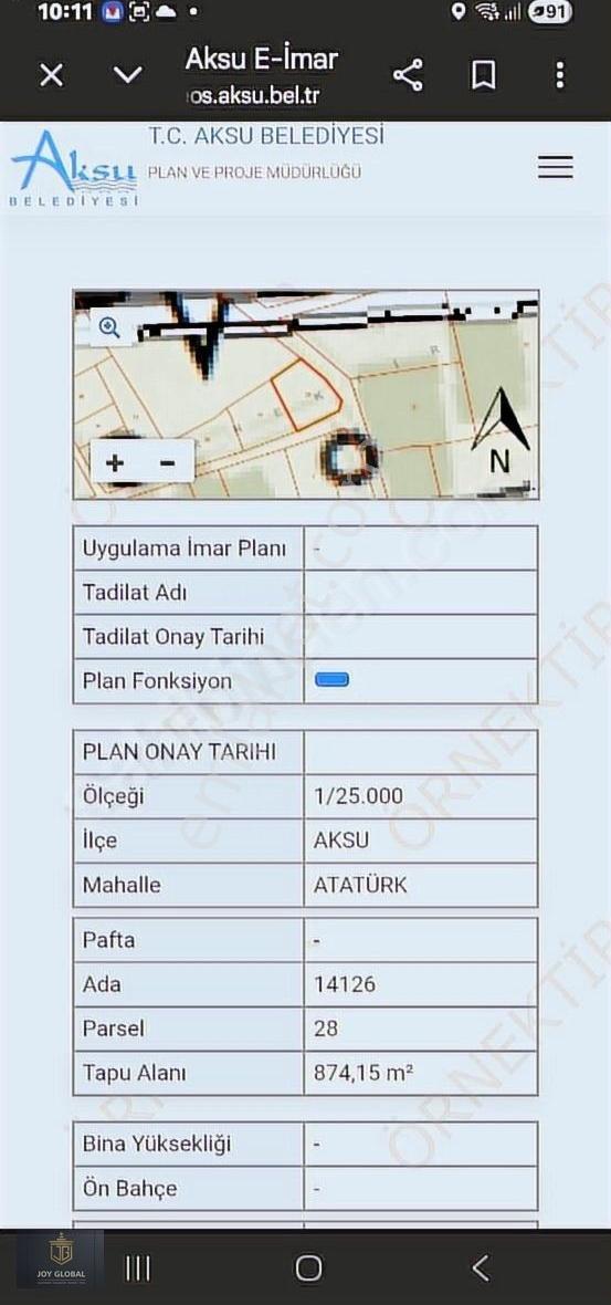 Havalimanı Yakını Yapı Kayıtlı Üç Ev Bulunan 874 M2 Köşe Parsel - Görsel 5