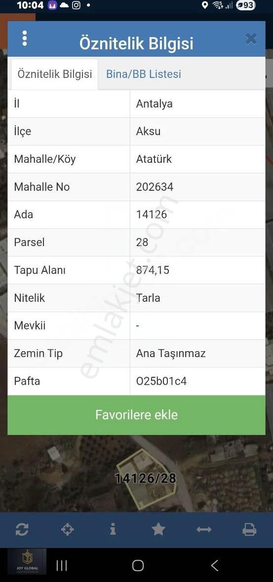 Havalimanı Yakını Yapı Kayıtlı Üç Ev Bulunan 874 M2 Köşe Parsel - Görsel 4