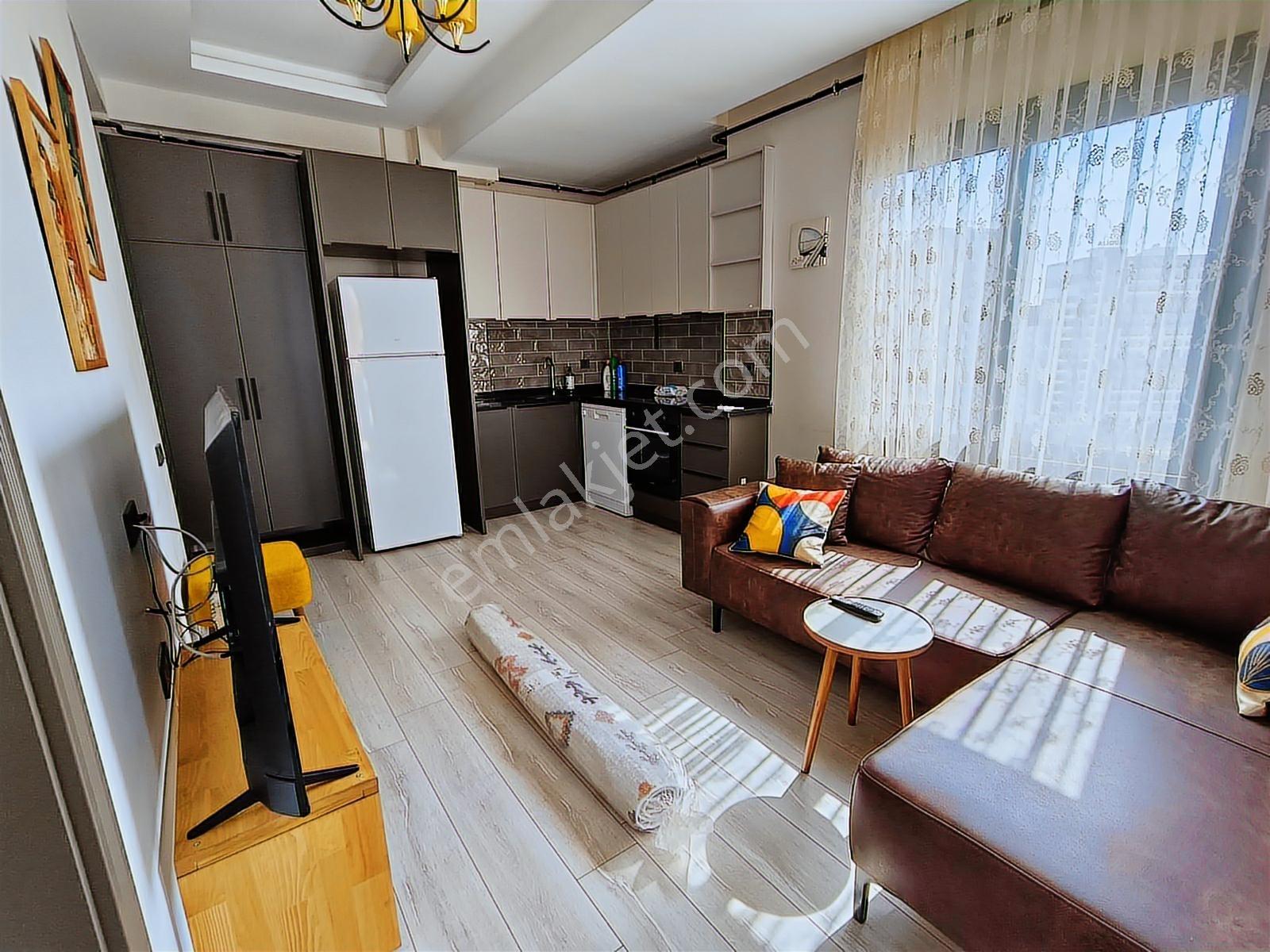 New Form'dan Mezitli Akdeniz Mah. Eşyalı Kiralık 1+1 Daire - Görsel 12