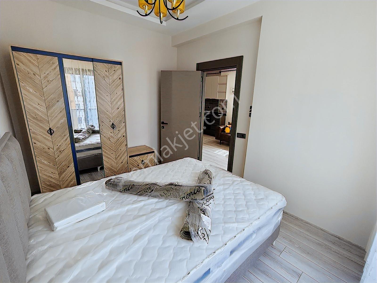 New Form'dan Mezitli Akdeniz Mah. Eşyalı Kiralık 1+1 Daire - Görsel 10
