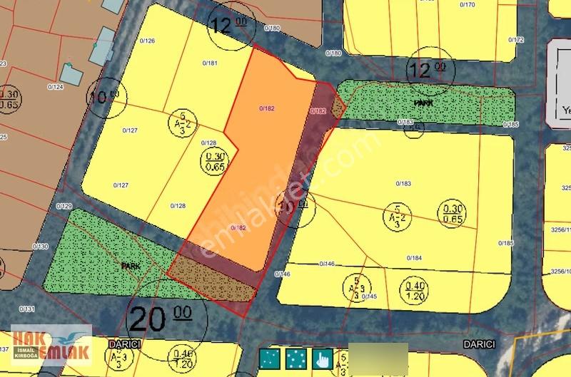 Hak Emlak'tan Darıcı Mah.de Yatırımlık 1.265 M² İmarlı Arsa! - Görsel 2
