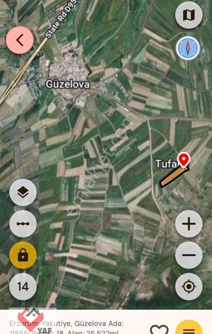 Erzurum Yakutiye Güzelovada Satılık Tarla - Görsel 2