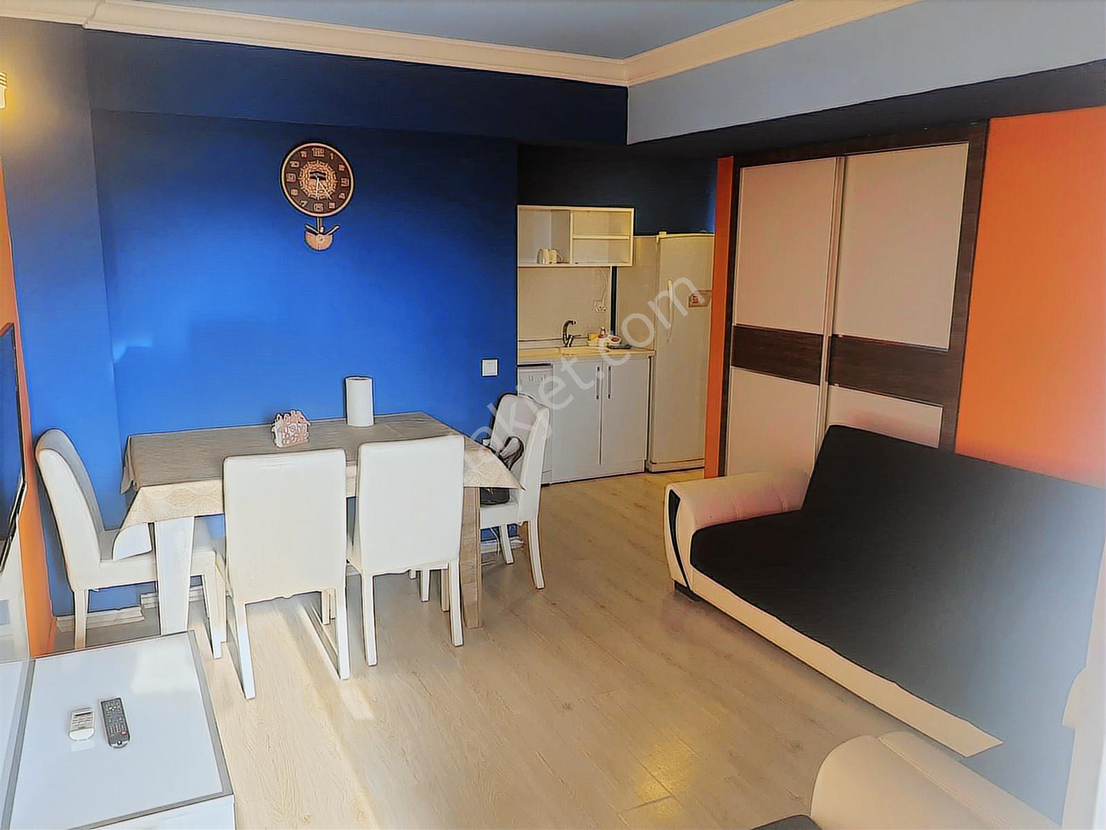 Marina Bölgesinde Eşyalı Kiralık 1+1 Daire - Görsel 8