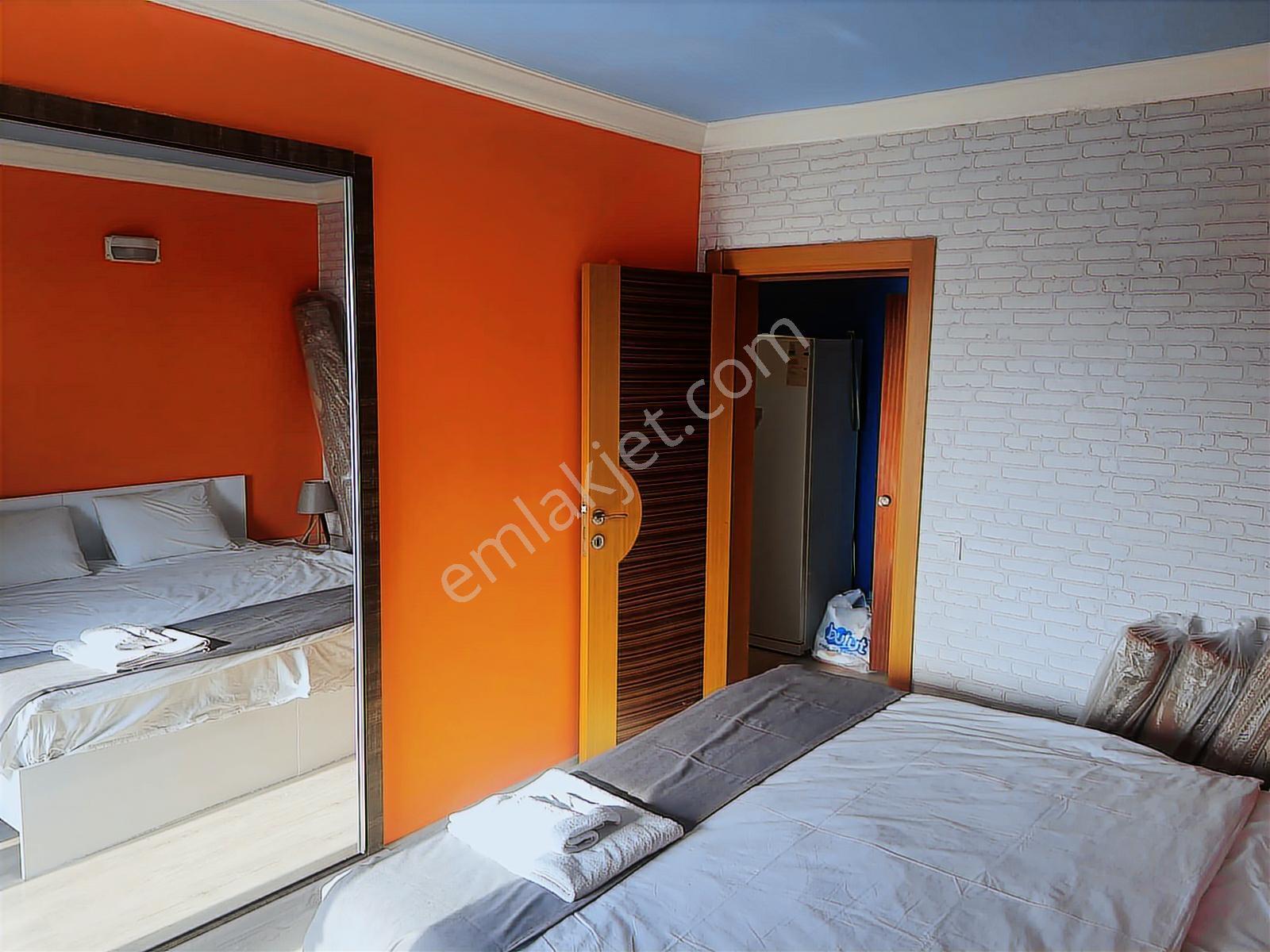 Marina Bölgesinde Eşyalı Kiralık 1+1 Daire - Görsel 16