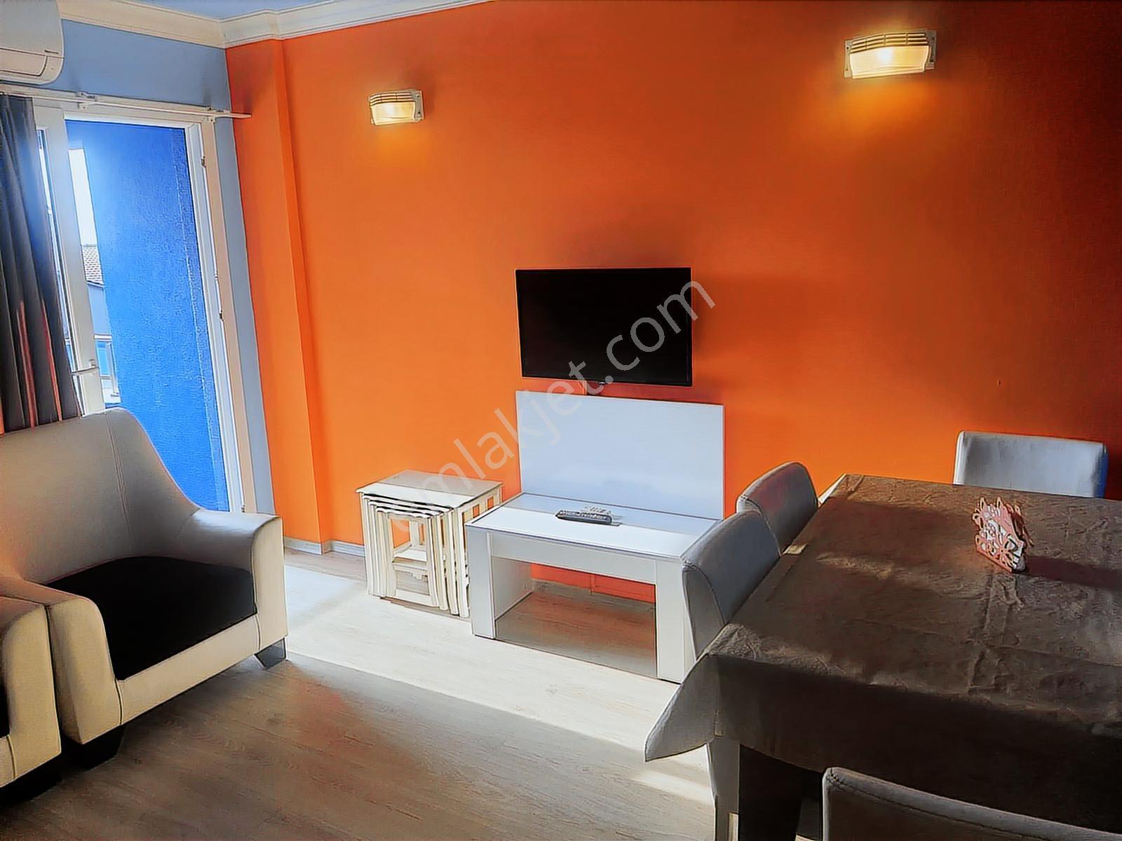Marina Bölgesinde Eşyalı Kiralık 1+1 Daire - Görsel 7