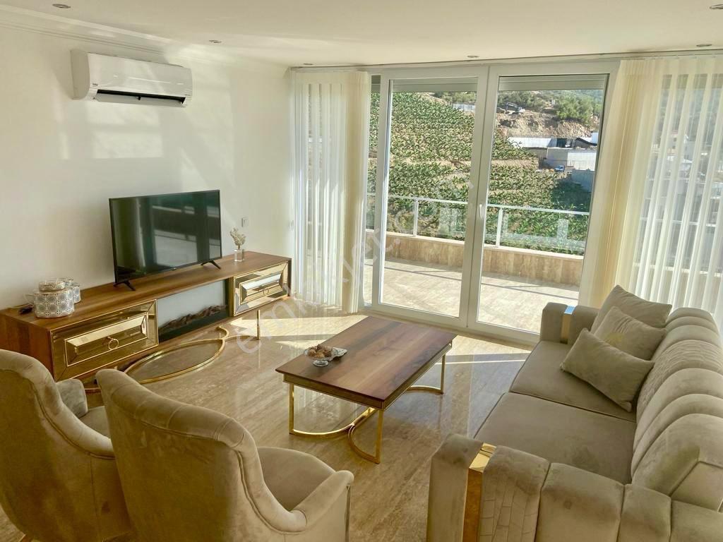 Alanya Kargıcak'ta Müstakil Teraslı Manzaralı 2+1 Eşyalı Daire - Görsel 23