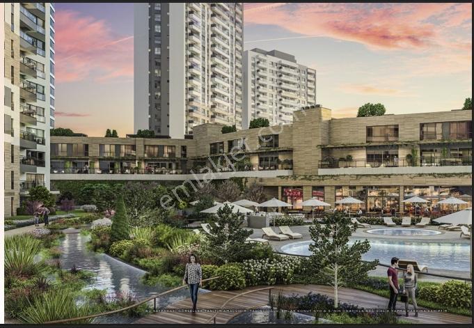 Nidapark - Kısa Katlı Yatay Blok Büyük Teraslı 2+1 /118m2