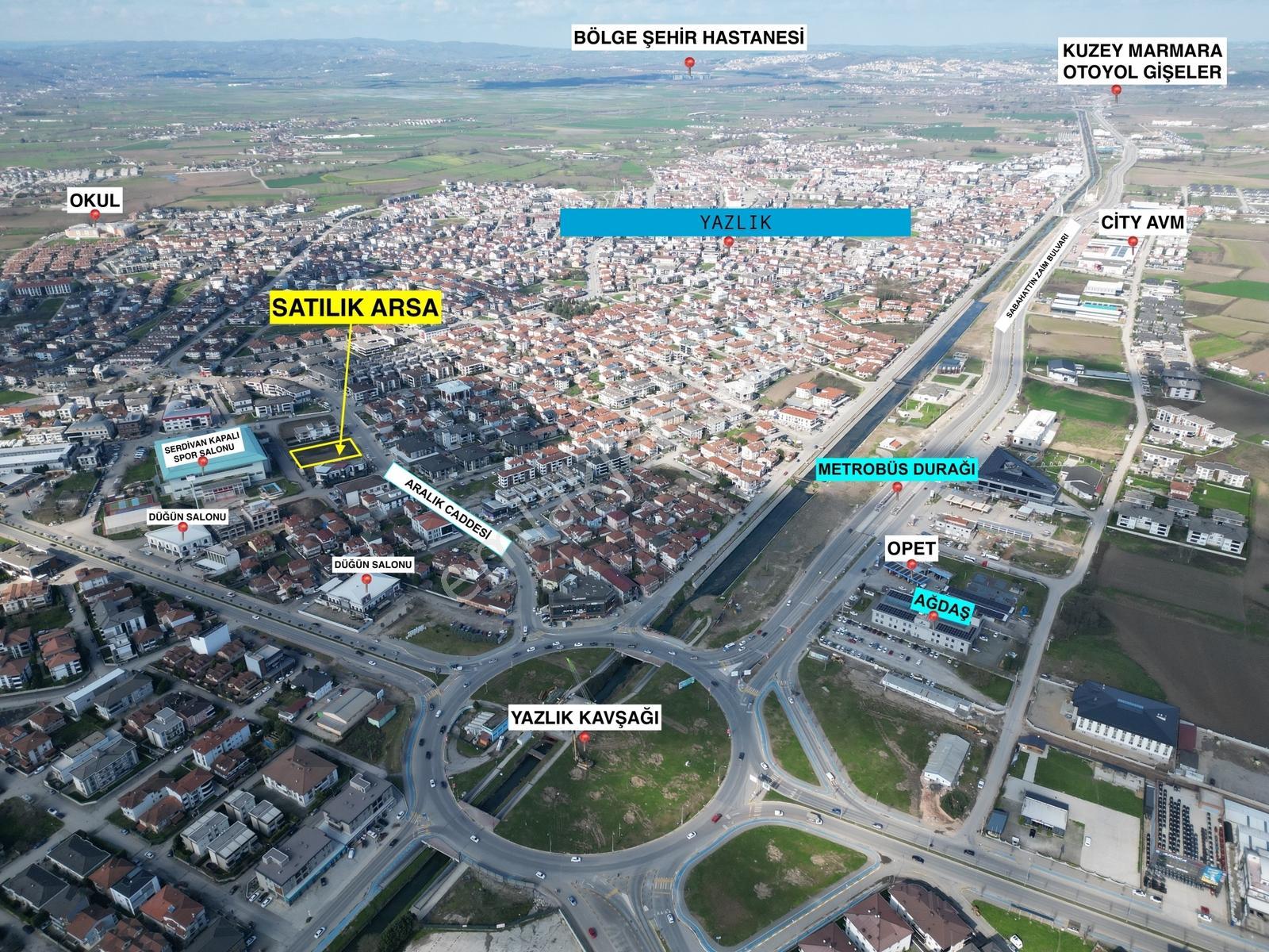 Ömer İnan Remax Kapalı Spor Salonu Arkası 1342m2 Ticari Arsa - Görsel 12