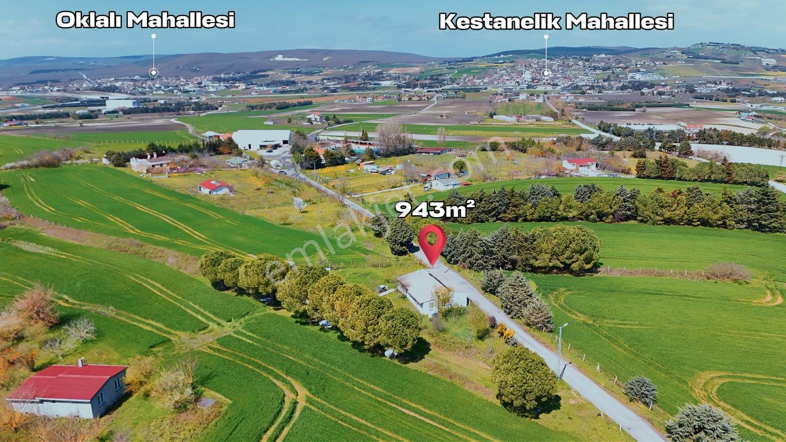 Yuşa'dan 943m2 Müstakil Tapulu Arsa İçinde Kayıtlı Tek Katlı Ev - Görsel 5