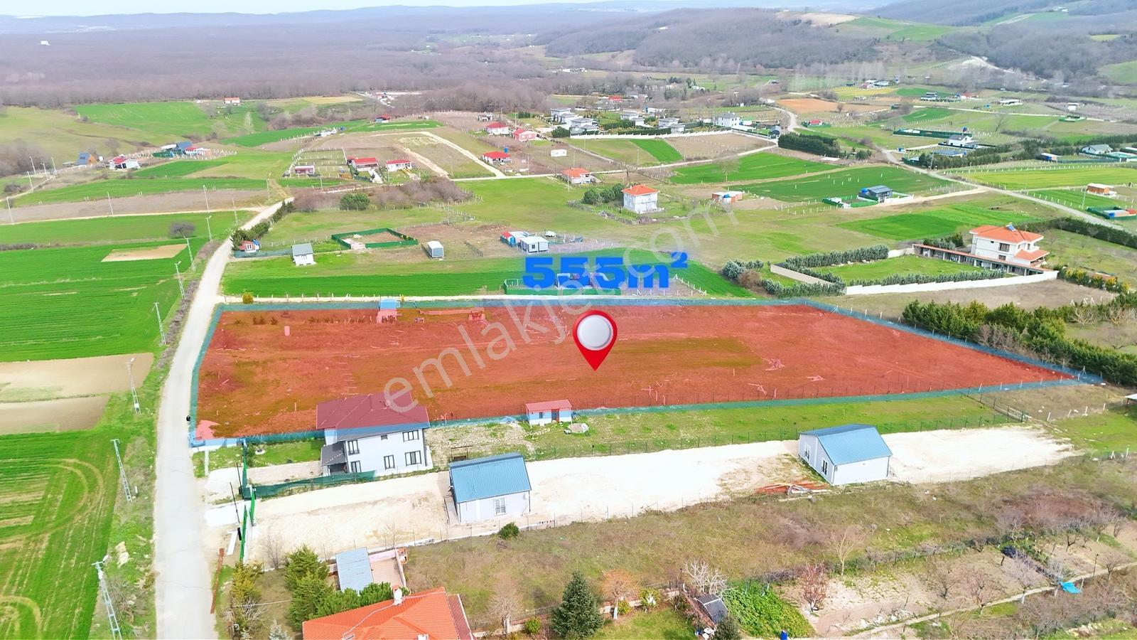 Yuşa'dan İmar Planı İçinde, Tarım Arazisi Değil!!! 555m2 Köyiçi - Görsel 3