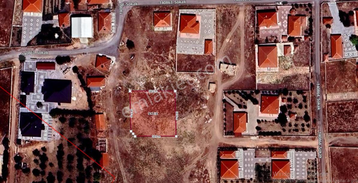 Konya Camikebir Mah’de Ana Yola 800 M² Satılık Mustakil Kupon Köşe Villa Arsası - Görsel 4