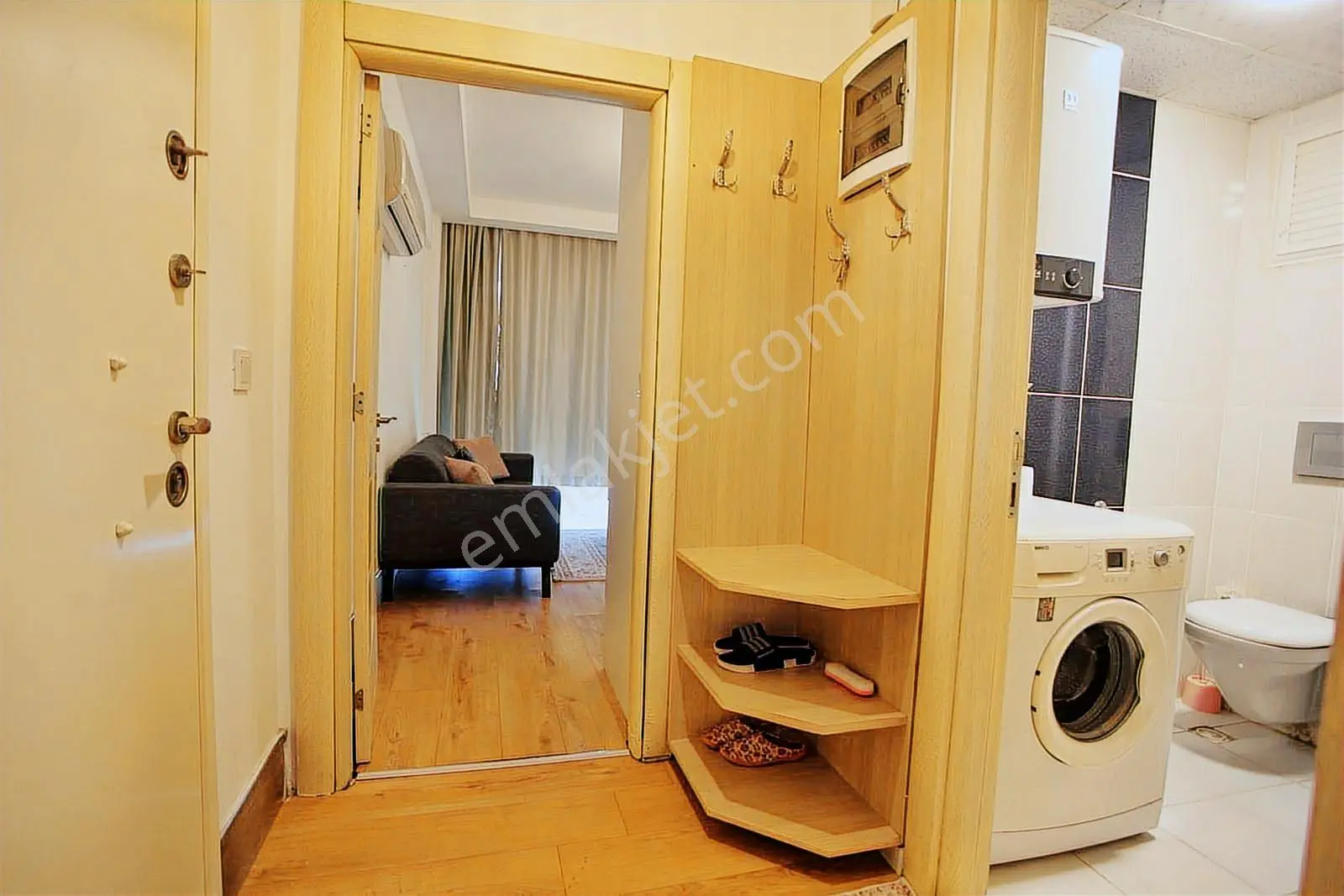 Önder Sağlam Kundu Oteller Bölgesi Kiralık 1+1 Mobilyalı Daire - Görsel 2