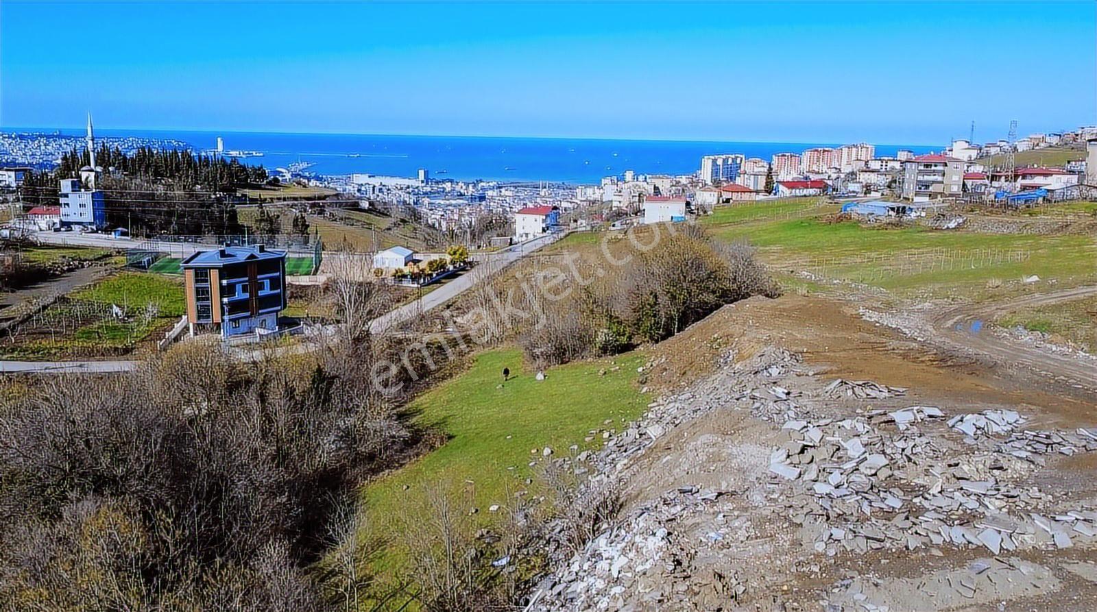 Canik Teknepınar Da 6 Kata İmarlı Deniz Manzaralı Satılık Arsa - Görsel 2